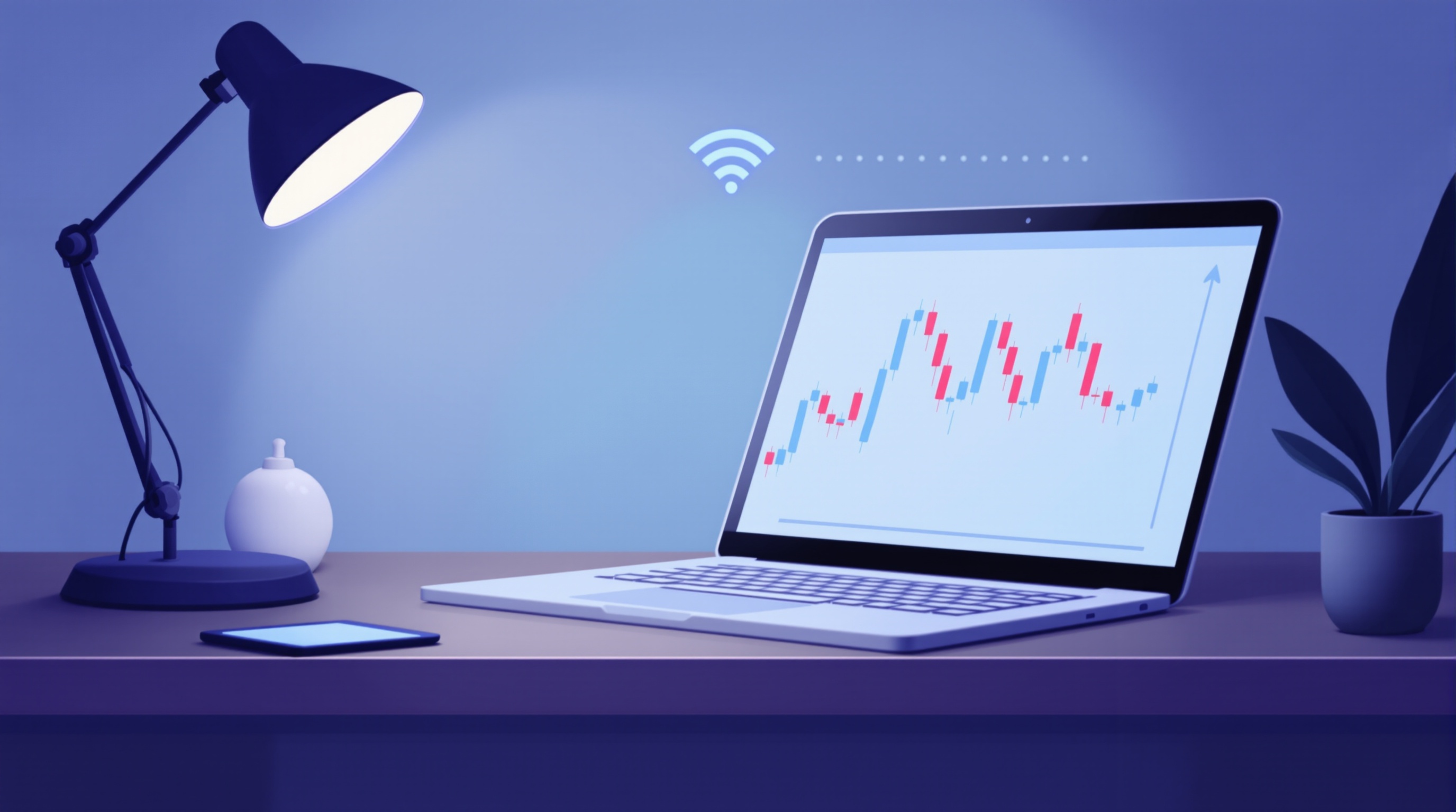 Trader troubleshooting a MetaTrader 5 connection error on a desktop screen