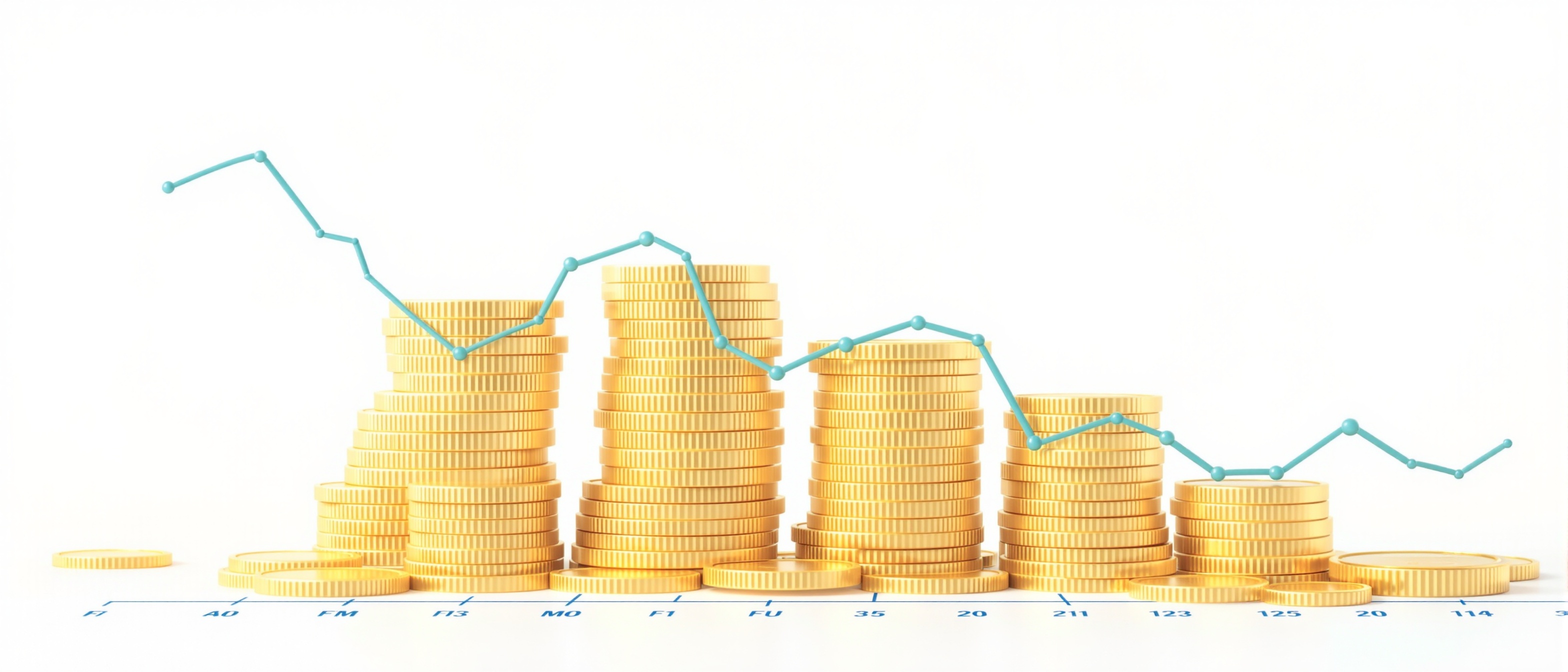 How trading costs compound over a month